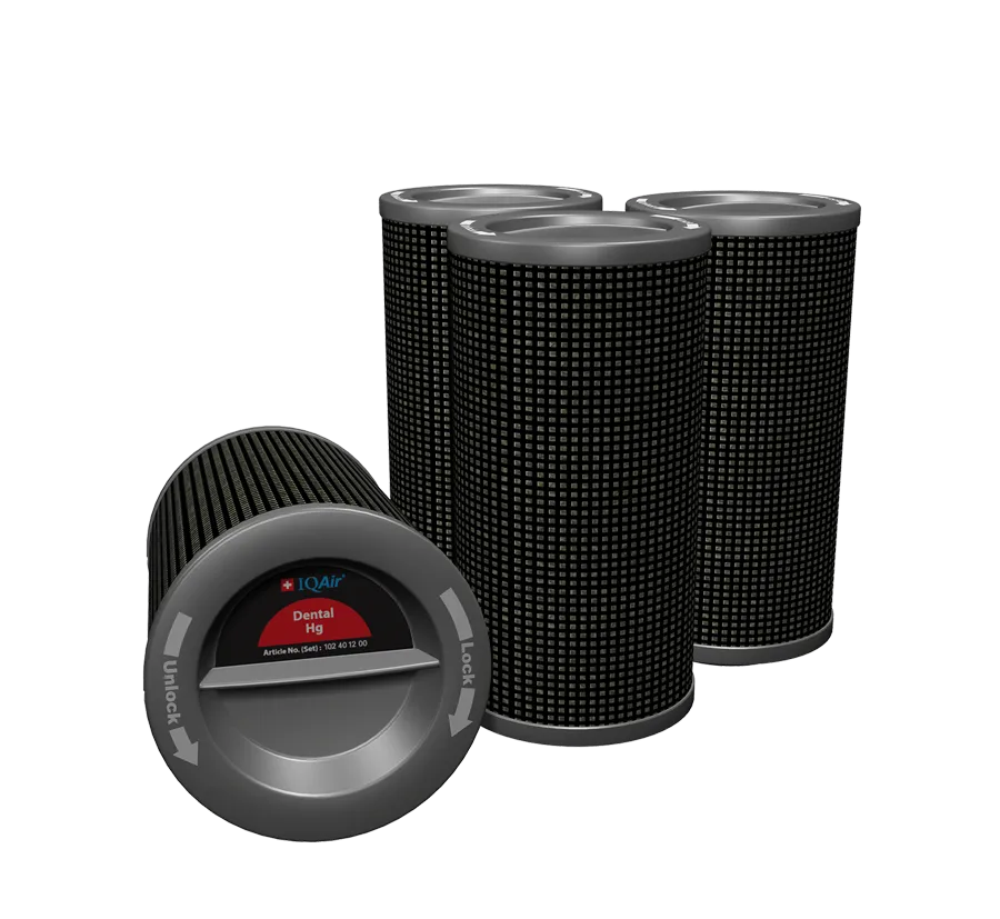 IQAir Dental Hg Cartridge-Filter Set